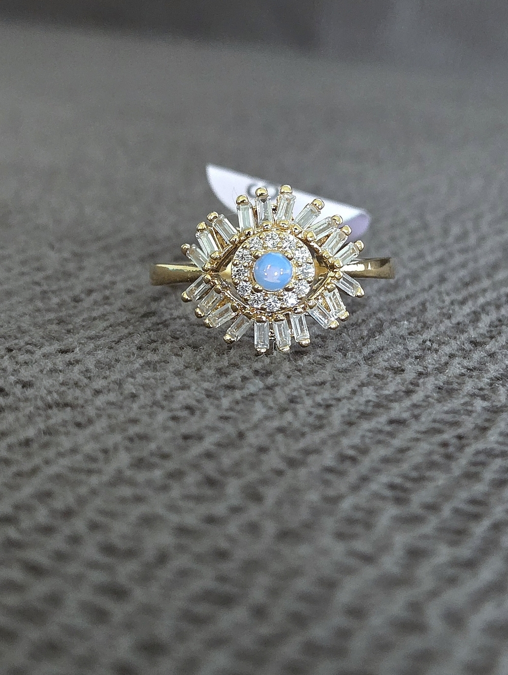 Rachel Zoe Evil Eye🧿 with Eyelashes Ring💍 - Picture 5 of 16